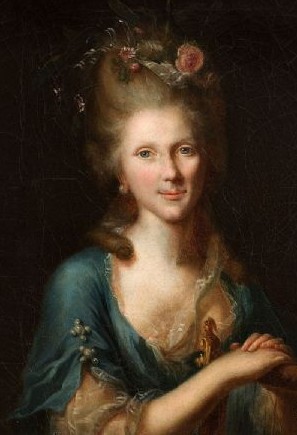 Portrait of Philippine Engelhard (1756-1831), German writer, 1780, Johann Heinrich Tischbein