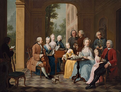 Family Timmermann, 1758, Johann Heinrich Tischbein