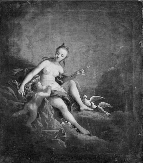 Venus and Cupid, 1763, Johann Heinrich Tischbein