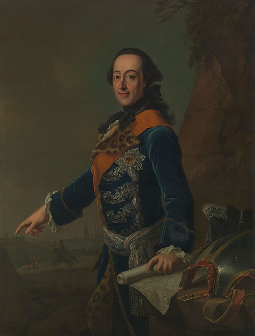 Friedrich Wilhelm Ernst, Count of Schaumburg-Lippe (1724-1777), 1761, Johann Heinrich Tischbein