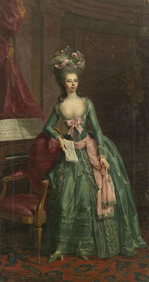 Portrait of Juliane, Fürstin zu Schaumburg-Lippe, 1781, Johann Heinrich Tischbein