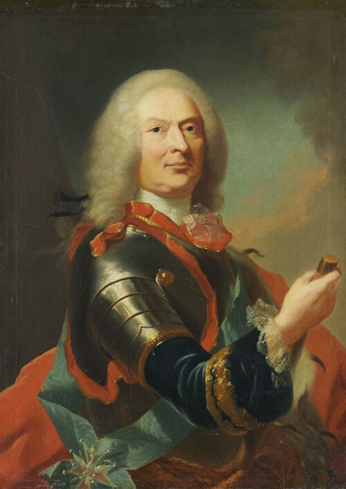 Portrait of Wilhelm VIII. Landgraf von Hessen-Kassel, 1760, Johann Heinrich Tischbein