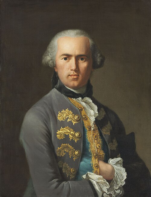 Self-portrait in middle age, 1760, Johann Heinrich Tischbein