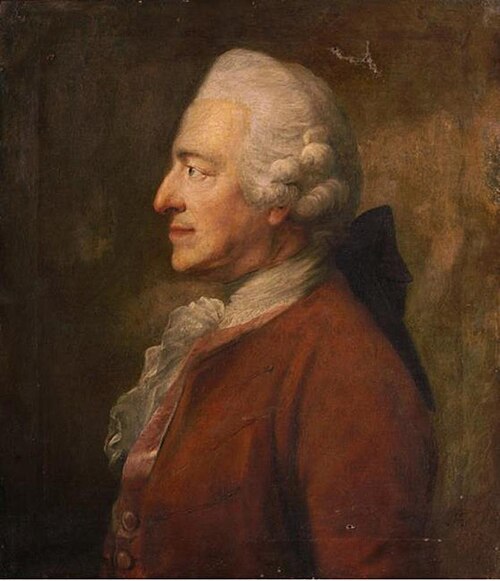 Portrait of Johann Georg Freesen (1701-1777), 1772, Johann Heinrich Tischbein