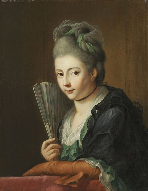 Portrait of Amalie Apell (1757-1837), 1773, Johann Heinrich Tischbein