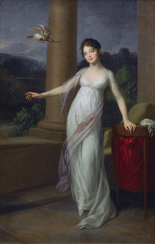 Amalie von Levetzow (1788-1868), 1803, Johann Friedrich August Tischb