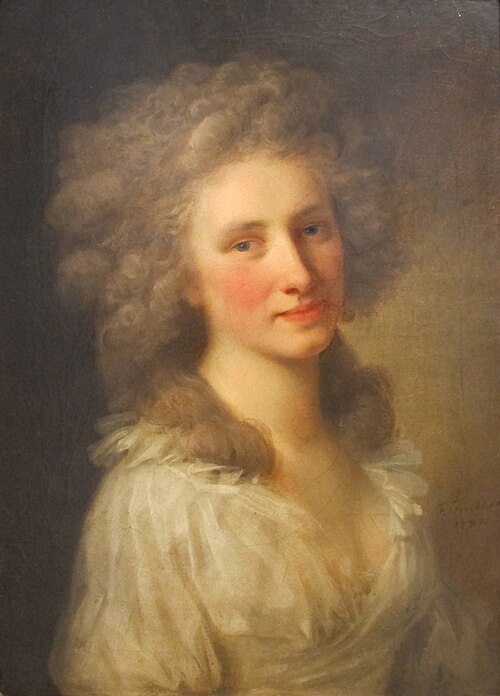 Portrait of the artist's wife, Sophie Tischbein, née Müller (1762-1840), 1787, Johann Friedrich August Tischb