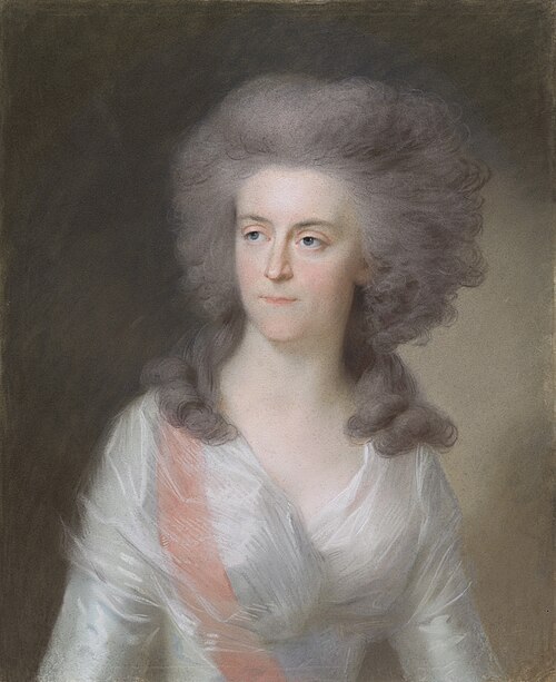 Frederika Sophia Wilhelmina, Princess of Prussia, 1750, Johann Friedrich August Tischb
