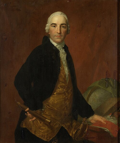 Portrait of Willem Arnold Alting, Governor-General of the Dutch East India Company, 1788, Johann Friedrich August Tischb