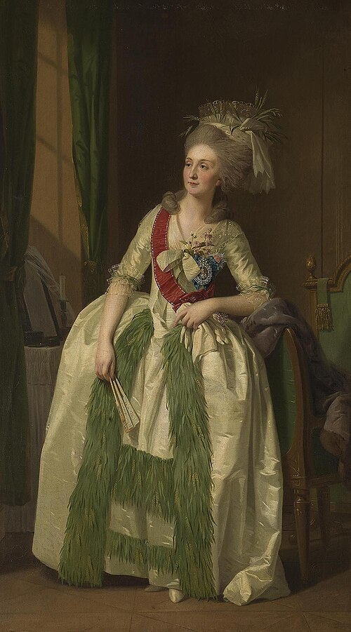 Portrait of N.V. Saltykova, 1780, Johann Friedrich August Tischb