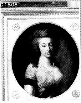 Portrait of Sara Maria van Loon (1761-1805), 1791, Johann Friedrich August Tischb