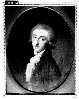 Portrait of a man, possibly Floris Abraham Vaillant (1755-1819), 1792, Johann Friedrich August Tischb