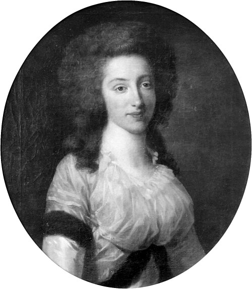 Portrait of Sara Maria van Loon, 1791, Johann Friedrich August Tischb