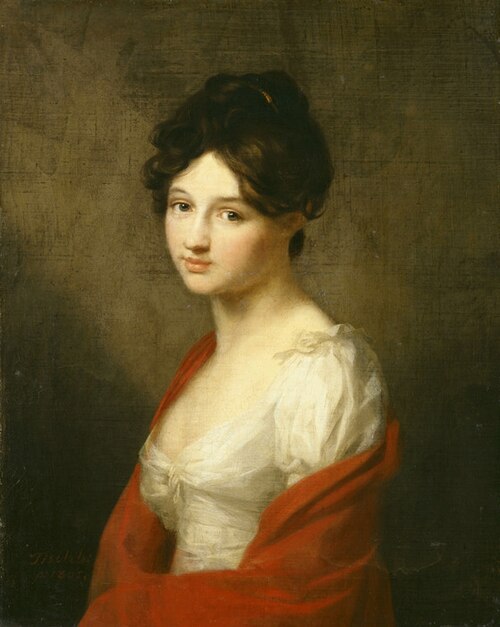 Portrait of Betty Tischbein, 1805, Johann Friedrich August Tischb