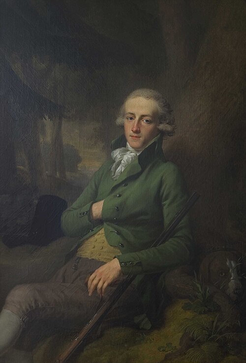 Portrait of Andries Adolf Deutz van Assendelft (1764-1833), 1792, 1792, Johann Friedrich August Tischb
