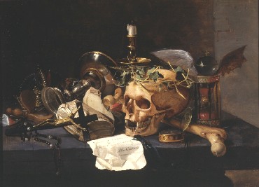 Vanitas, 1665, Alexander Coosemans