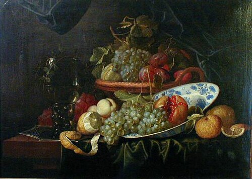 Fruit banquet, 1650, Alexander Coosemans