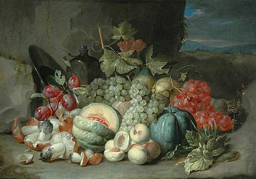 Fruit Piece, 1670, Alexander Coosemans