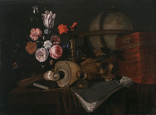 Vanité aux fleurs, 1650, Alexander Coosemans