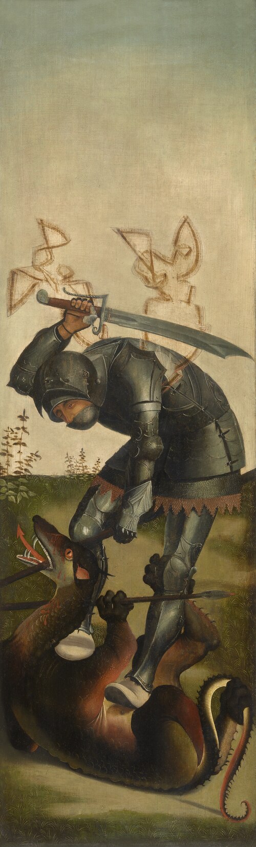 Saint Georges, 1487, Meester van de Antwerpse Triptiek van Maria