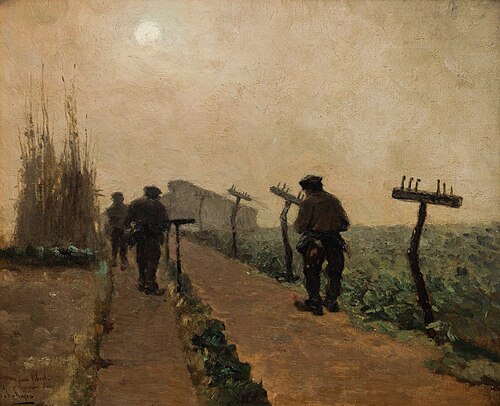 String weavers, 1903, Isidore Meyers