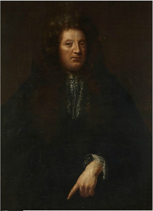 Jan Karel Nicolaas van Hove, Dean of the Guild of Saint Luke, 1699, Caspar Jacob van Opstal II