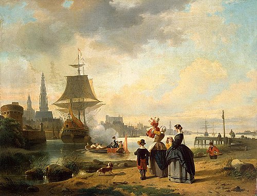 Parting, 1856, Jan Michiel Ruyten