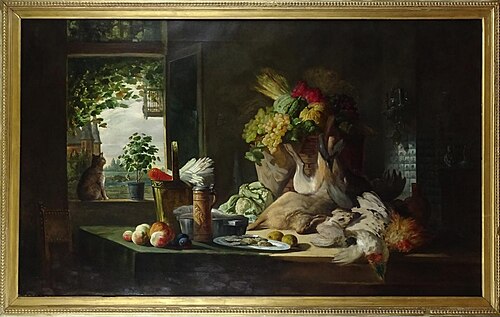 Still life with game, , Lucas Victor Schaefels