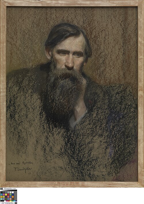 Portret van Louis Reckelbus, 1882, Frans Van Holder