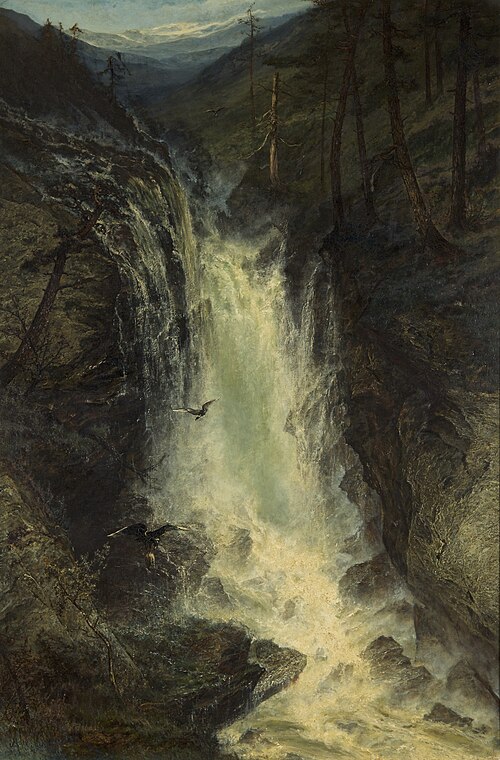 Grote waterval in het Hardanger Fjord (Noorwegen), , Alexander Wüst
