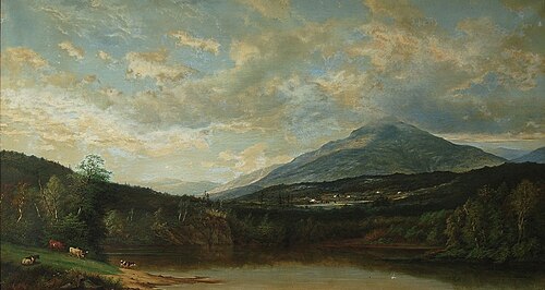 Gezicht op de Mount-Washington in New Hampshire, , Alexander Wüst