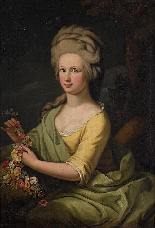 Bildnis Regula Schulthess-Ott, 1782, Johann Heinrich Wilhelm Tischb