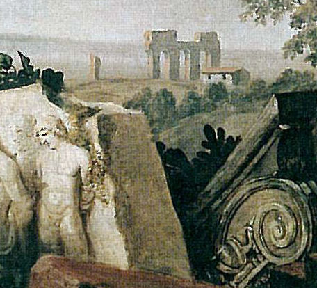 Goethe dans la campagne romaine, 1787, Johann Heinrich Wilhelm Tischb