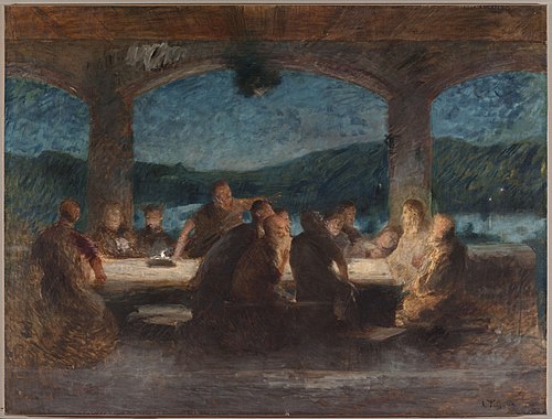 La Cène, 1898, Alexandre Falguière