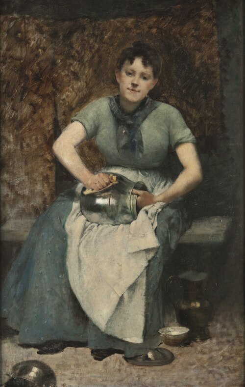 The Servant, 1850, Alexandre Falguière