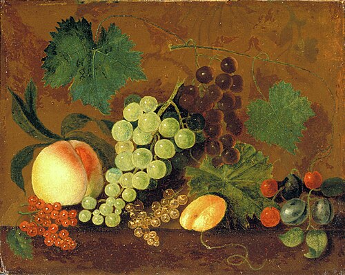 Still Life with Fruit, 1769, John Beale Bordley