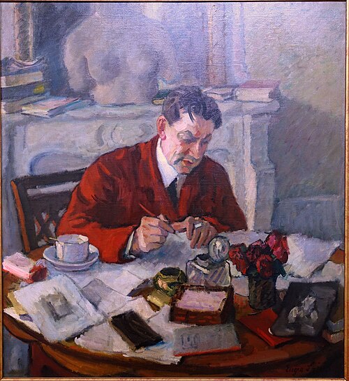 Portrait of Dr. Meier-Graefe, 1913, Eugene Spiro