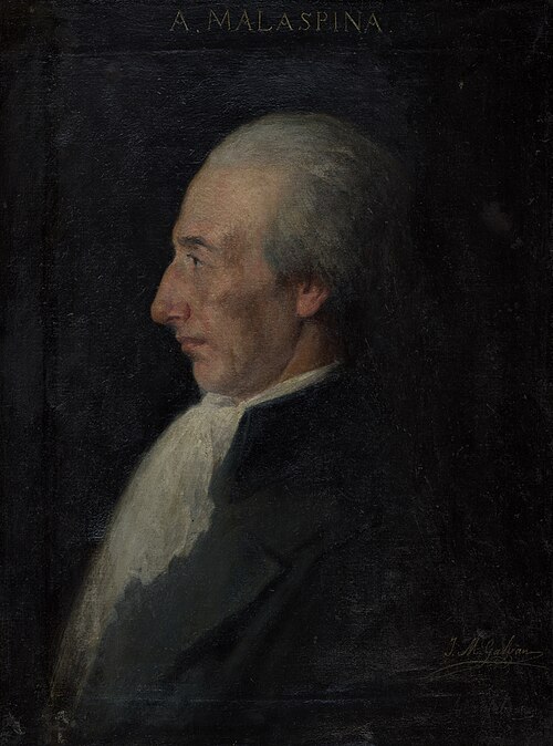Alejandro Malaspina, 1891, José María Galván y Candela