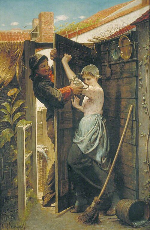 Sailor with a Crab, 1874, Hein Burgers