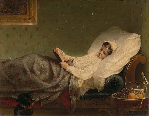 Aan de beterende hand, 1867, Hein Burgers