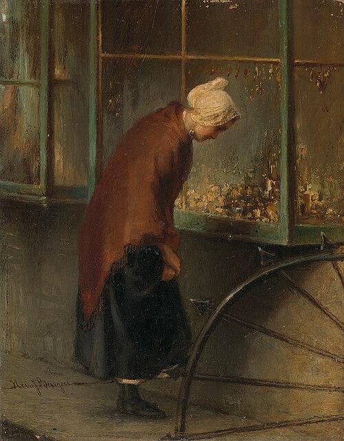 The orphan, 1856, Hein Burgers