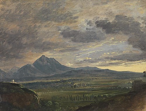 Der Hochstaufen bei Salzburg, , Johann Georg von Dillis