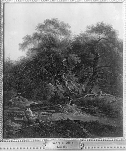 Wald bei Wallgau, 1810, Johann Georg von Dillis