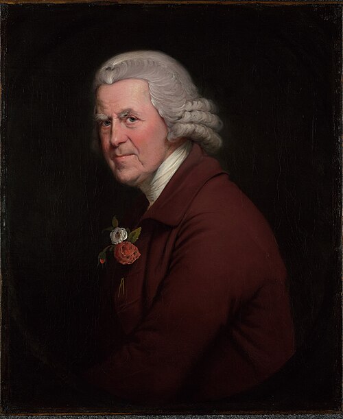 Portrait of Old John, Head Waiter at the King's Head Inn in Derby, 1780, Joseph Wright of Derby