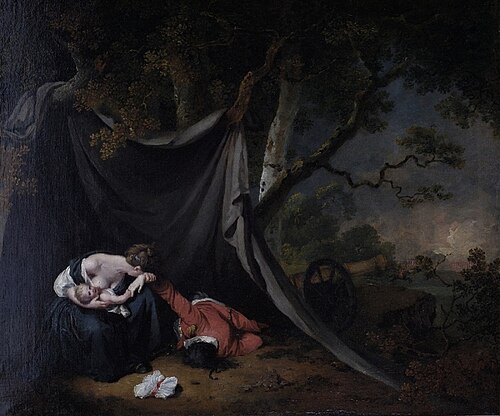 The Dead Soldier, 1789, Joseph Wright of Derby