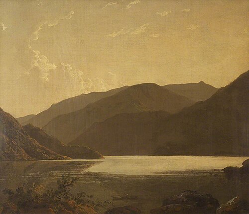 Ullswater, 1795, Joseph Wright of Derby