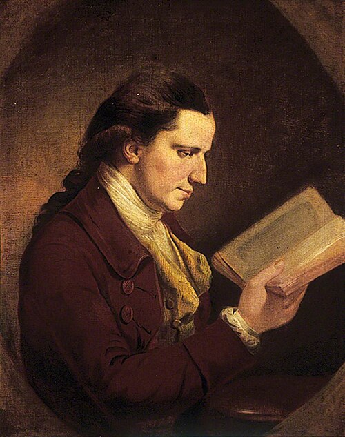 Portrait of a Man Reading, , Joseph Wright of Derby