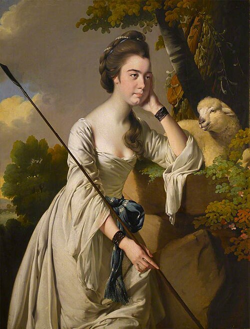 Anna Ashton (Later Mrs Thomas Case), , Joseph Wright of Derby
