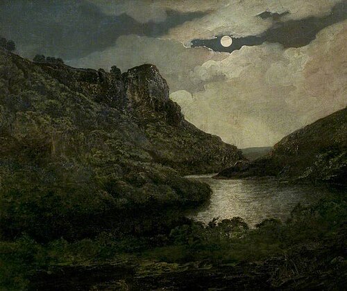 High Tor, Matlock, Derbyshire, , Joseph Wright of Derby