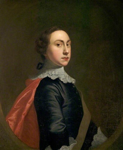 Self Portrait in Van Dyck Costume (aged about twenty), 1753, Joseph Wright of Derby